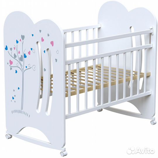 Кровать детская колесо-качалка вдк Wind Tree