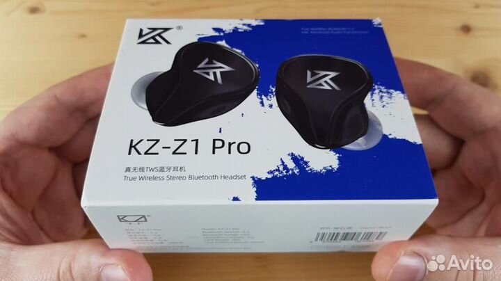 Беспроводные гибридные TWS-наушники KZ Z1 Pro