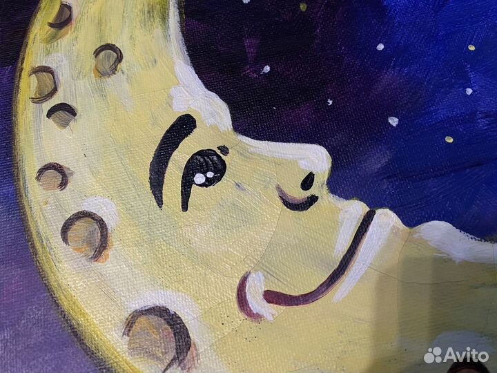 Картина Месяц / Ночь / Луна