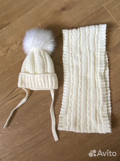 Зимняя шапка и снуд