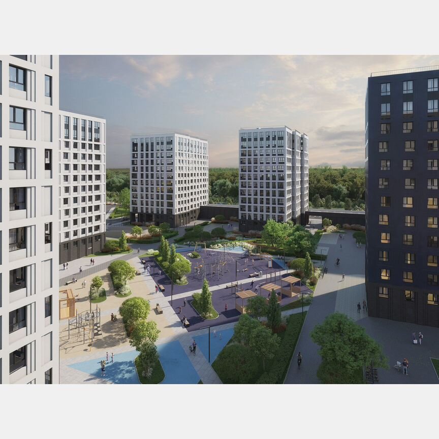 2-к. квартира, 34,3 м², 11/13 эт.
