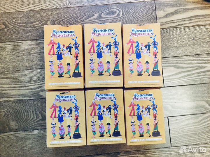 Бременские музыканты Prosto toys 6 фигурок