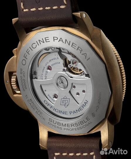 Часы Panerai Submersible Bronzo