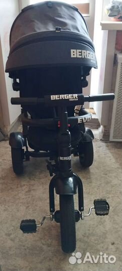 Велосипед коляска с ручкой