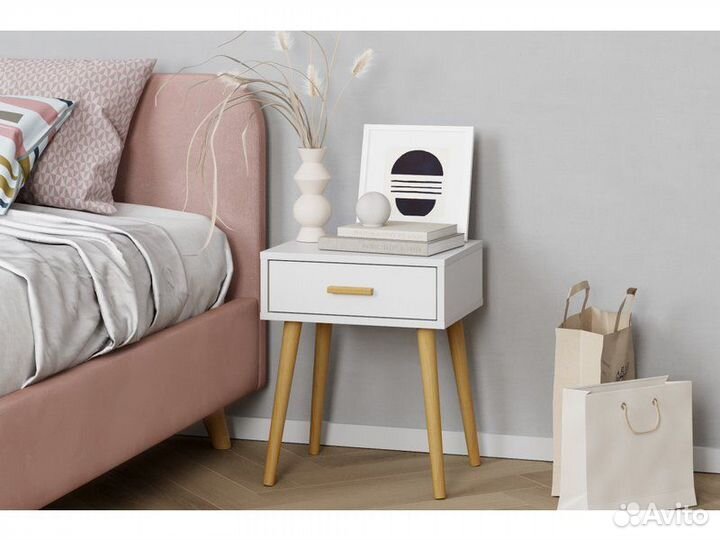 Тумба прикроватная Ивейн-2 White