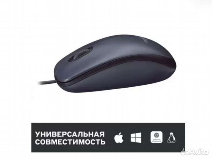Мышь logitech М100