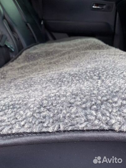 Меховые накидки на авто натуральная шерсть 2шт