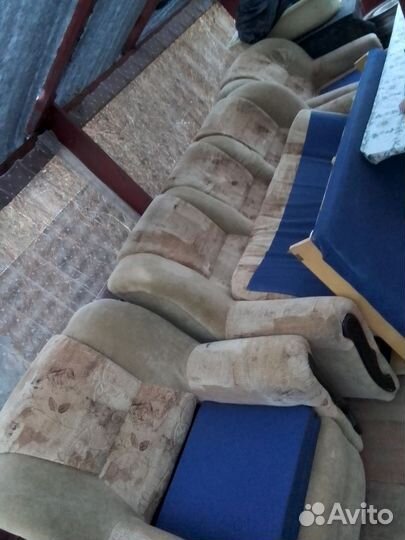 Диван и 2 кресла