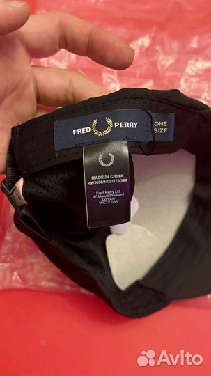 Бейсболка fred perry новая, с биркой, оригинал