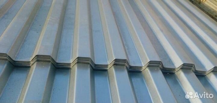 Оцинкованный профнастил С21 6х1,05м