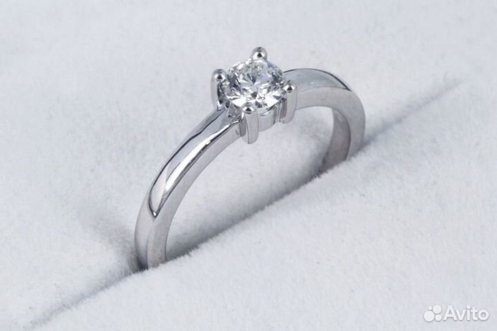 Кольцо-оправа (каст) под круглый камень 4.5-5 мм