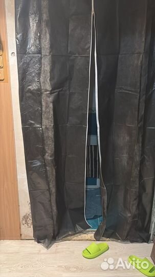 Временные двери на замке