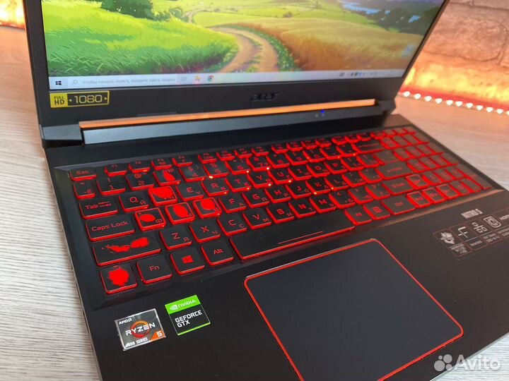 Игровой Acer на Ryzen 5 4600H / GTX 1650 ti