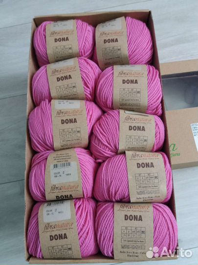 Пряжа Dona Fibra natura