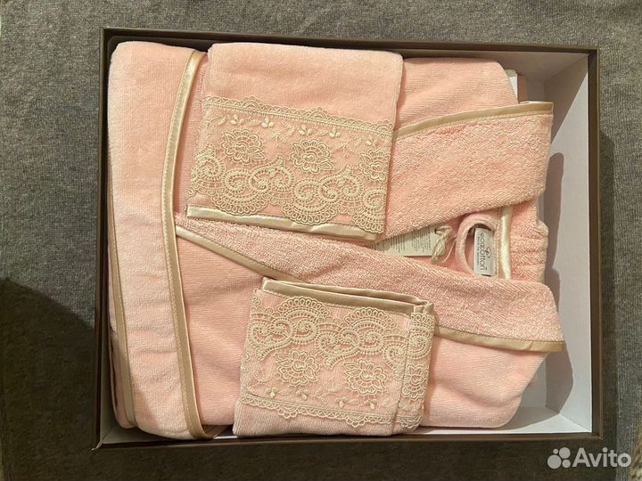 Халат банный женский