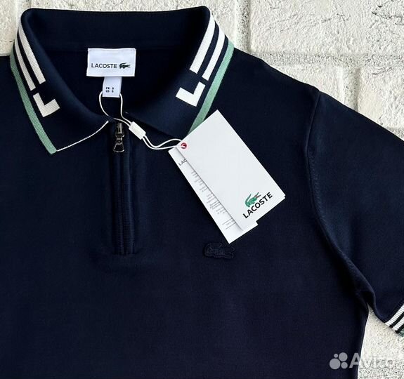 Вязаное поло Lacoste