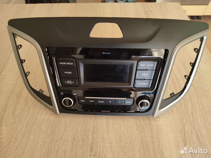 Штатное головное устройство hyundai creta