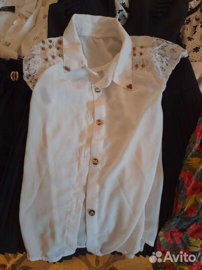 Вещи пакетом на девочку 146 152