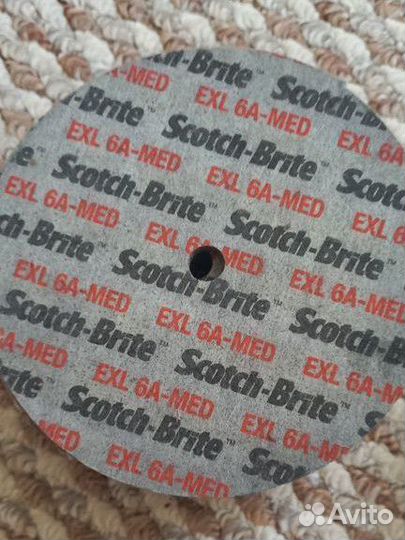 Шлифовальный прессованный круг 3M Scotch-Brite