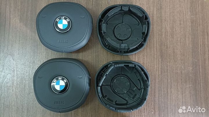 Подушка безопасности крышка кожаная BMW