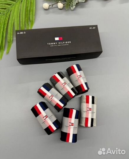Носки мужские Tommy hilfiger 6пар Турция
