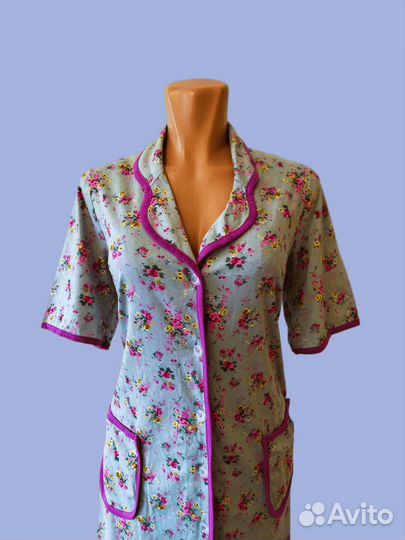 Халат домашний трикотажный 46-48р