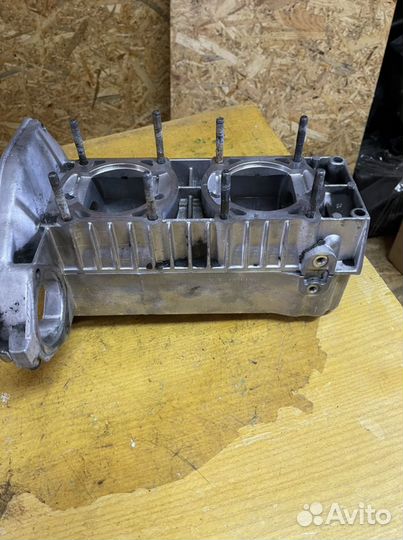 Картер двигателя yamaha viking 540