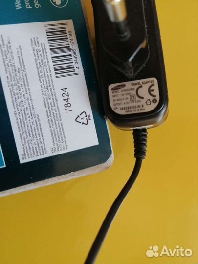 Зарядка samsung atads30ebe