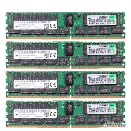 Micron 2133Мгц 32gb ecc HP 752370-091