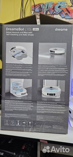Робот пылесос dreame bot l10s ultra новый