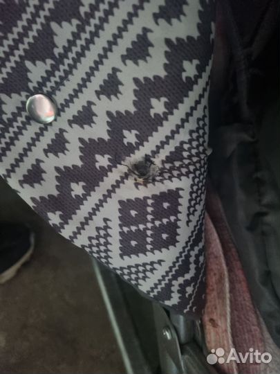 Детские санки коляска с колесами