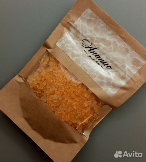 Морская соль для ванны с шиммером