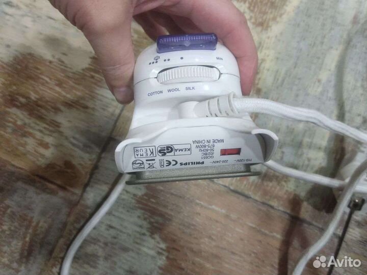Утюг дорожный philips gc 651