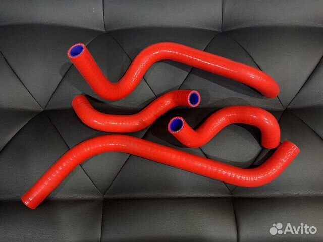 Патрубки печки ваз 2108-2115 силикон