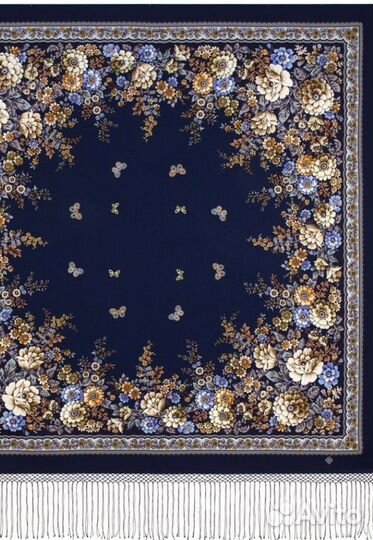 Платок шаль шерсть 100