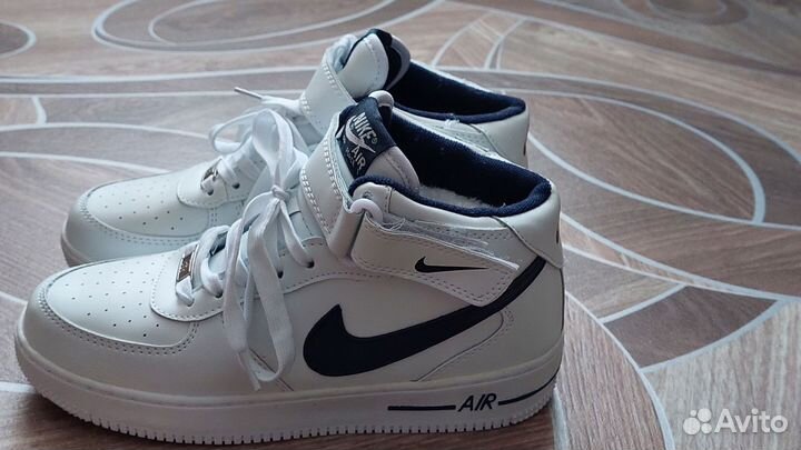 Кроссовки nike air force 1 женские зимние