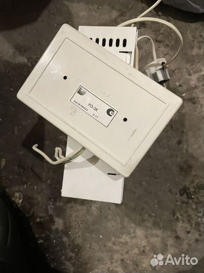 Блок и панель от домашней сигнализации