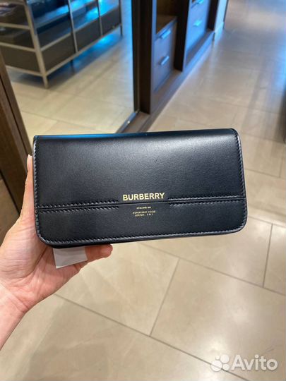 Сумка Burberry кросс-боди оригинал черная