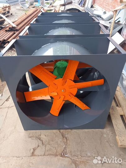 Сушильные камеры - осевые вентиляторы во №8