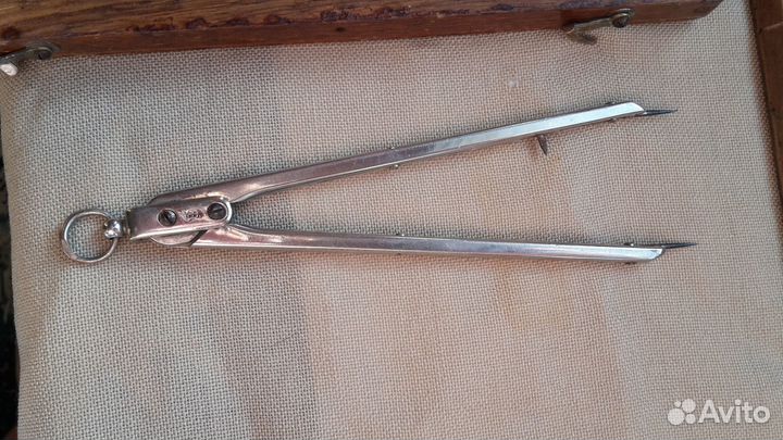 Штурманский набор Линейки. Транспортир СССР 1958 г