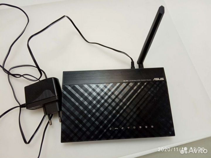 Wi-fi роутер Asus dsl-n10
