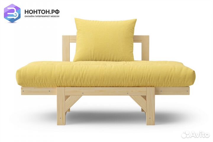 Кресло Амбер желтое