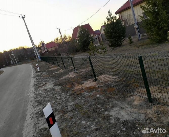 Забор из 3д сетки