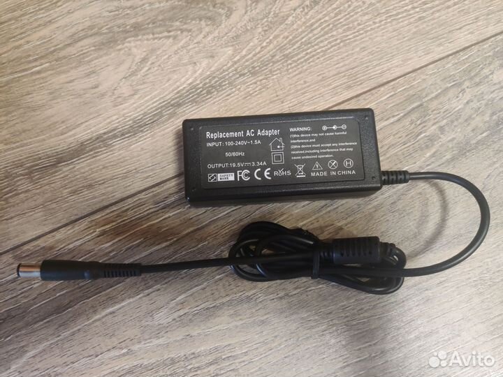 Блок питания ноутбука Dell 19.5V 3.34A (7.4x5.0)