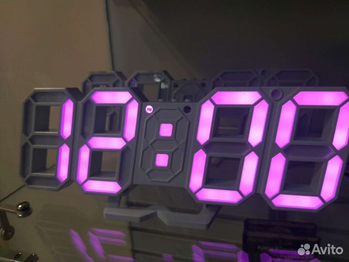 Часы электронные настольные настенные