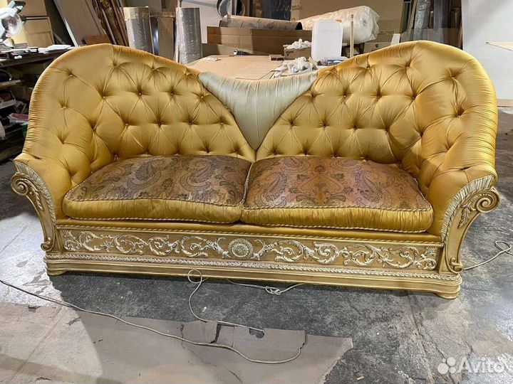 Перетяжка и изготовление мягкой мебели