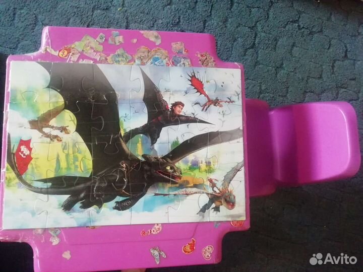 Детский стол со стулом