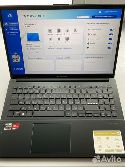 Ноутбук asus vivobook E1504F