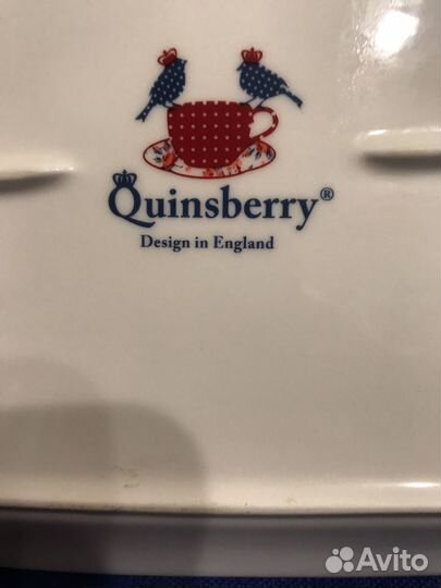 Блюдо овальное сервилвочное. Фарфор