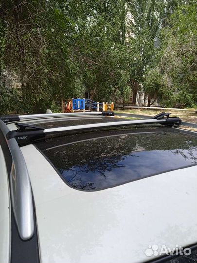 Поперечины на рейлинги Ниссан икс трейл